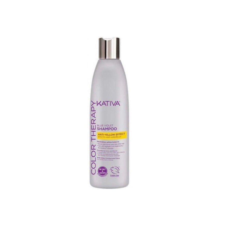 KATIVA Blue Violet Anti-yellow Effect Shampoo 250 ML - Parfumby.com