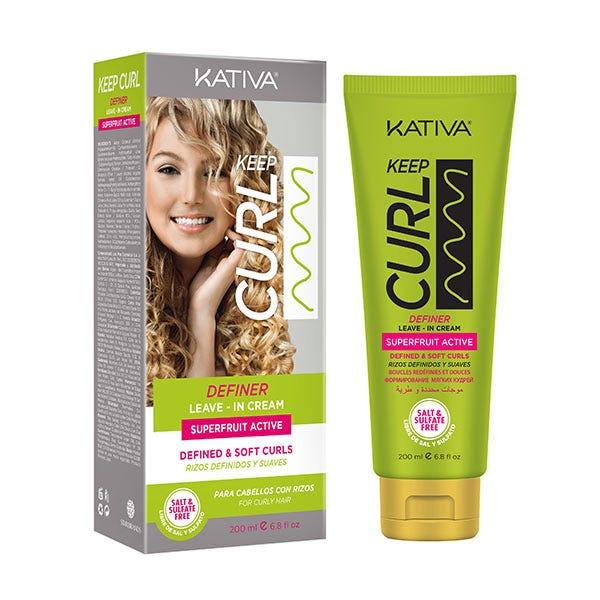 KATIVA Keep Curl Definer Leave-in Cream 200 ML - Parfumby.com