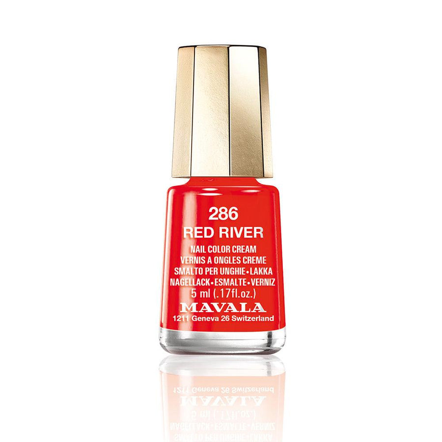 MAVALA Mini Color Pearl Nail Polish #286 Red River - Parfumby.com