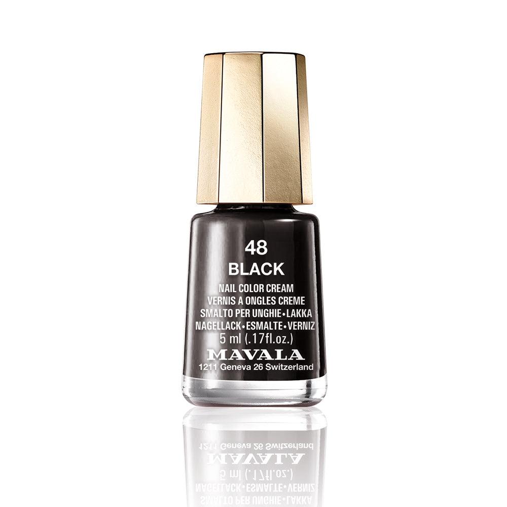 MAVALA Mini Color Pearl Nail Polish #48-black - Parfumby.com