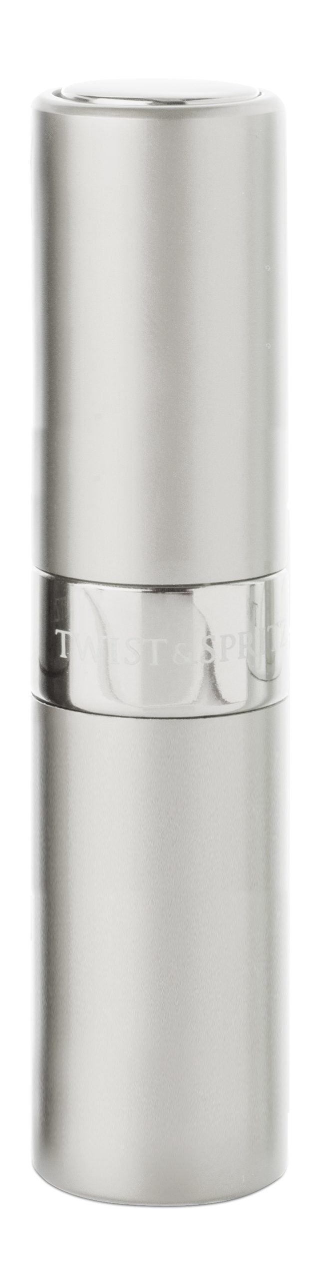 TRAVALO Twist & Spritz Refillable Parfum #SILVER-POLISHED-8ML - Parfumby.com
